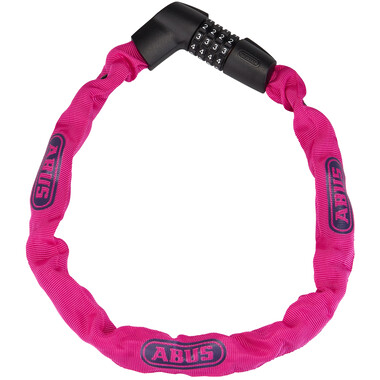 ABUS TRESOR 1385/75 Chain Lock (6 mm x 75 cm) Pink 0